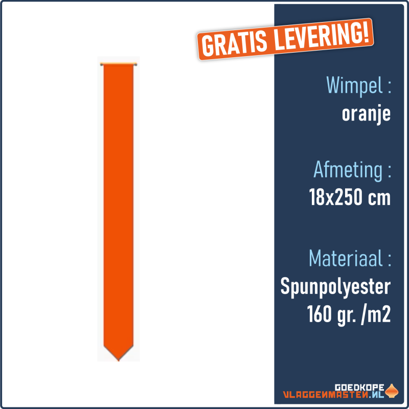 Oranje wimpel