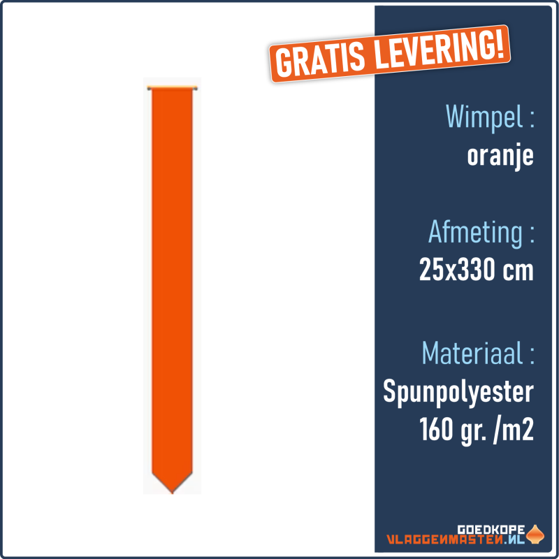 Oranje wimpel